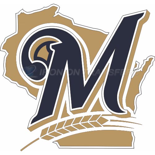 Milwaukee Brewers Iron-on Stickers (Heat Transfers)NO.1716